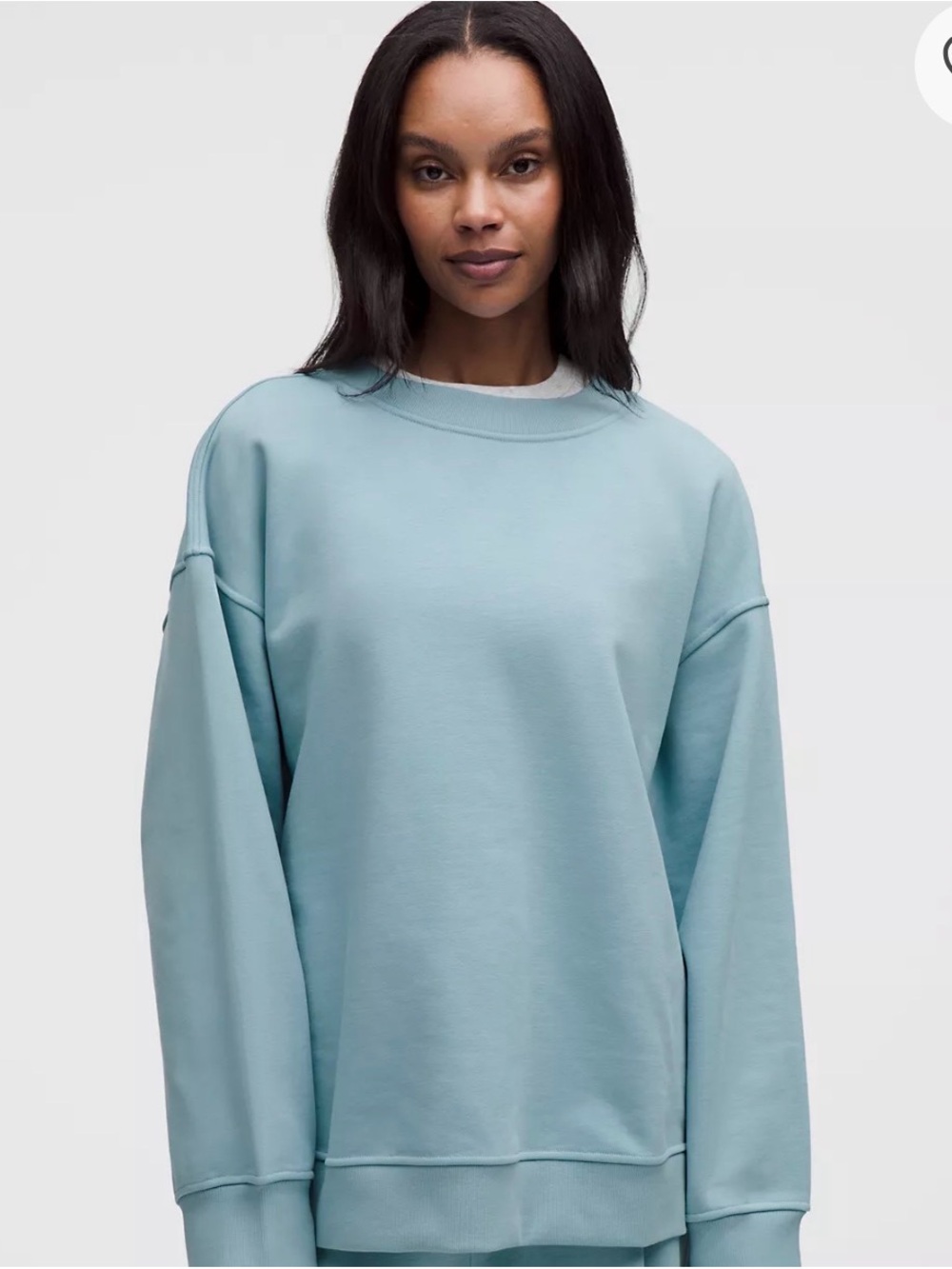 French Terry Oversized Crew